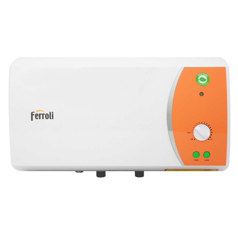 Máy nước nóng gián tiếp Ferroli 15 lít 2500W Verdi TE