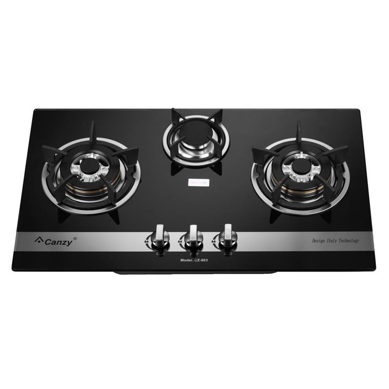 Bếp ga 3 vùng nấu âm Canzy CZ 863
