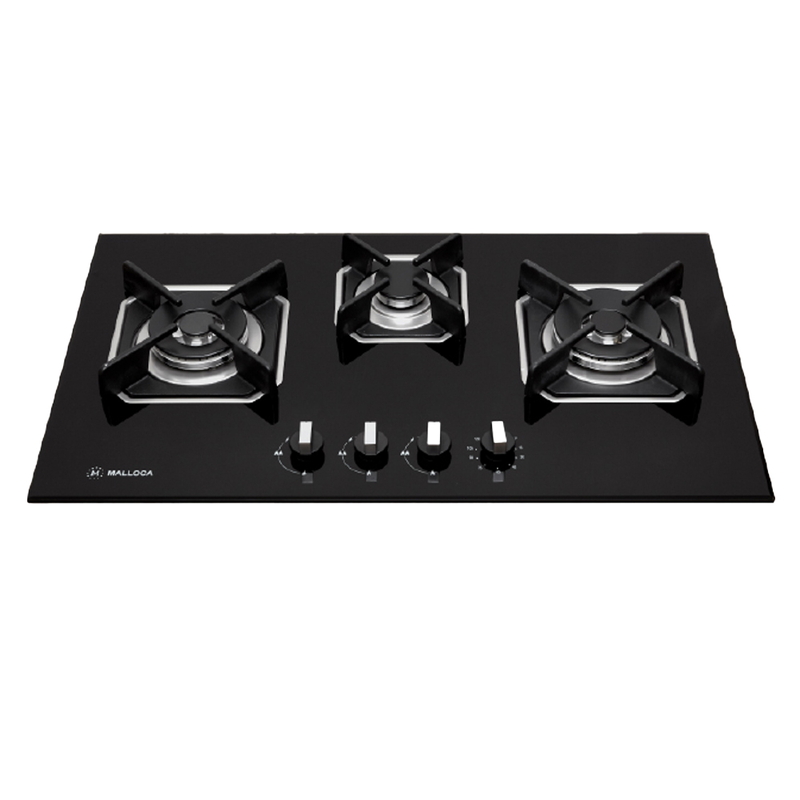 Bếp ga 3 vùng nấu âm Malloca AS 9603B