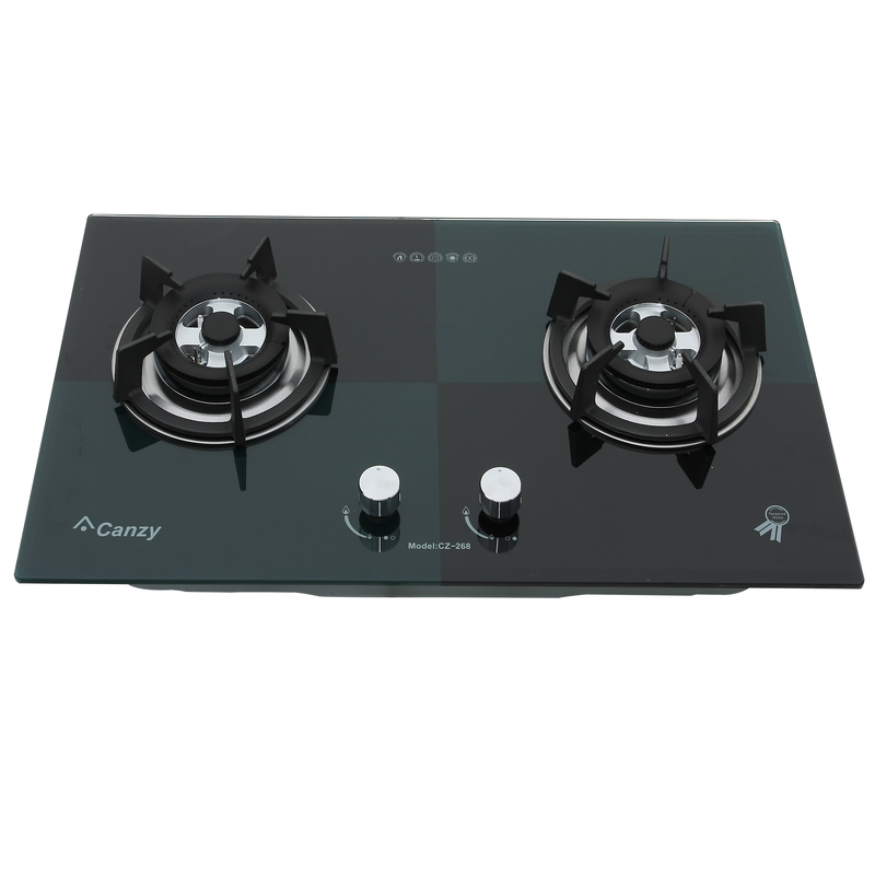 Bếp ga đôi âm Canzy CZ 268
