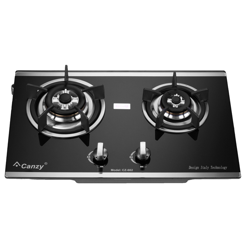 Bếp ga đôi âm Canzy CZ 662