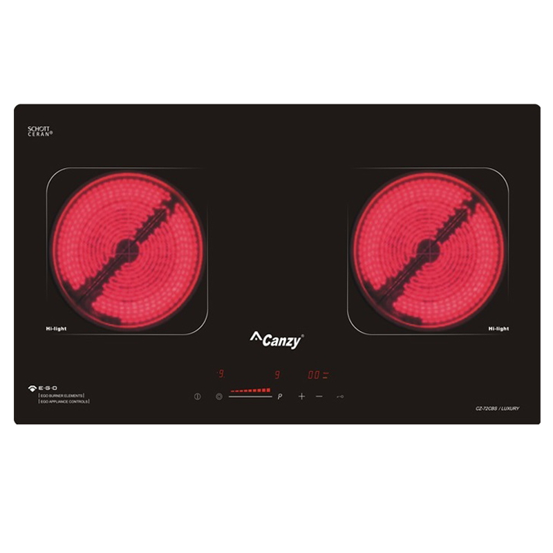 Bếp hồng ngoại đôi âm Canzy CZ 72ICBS LUXURY 3700W