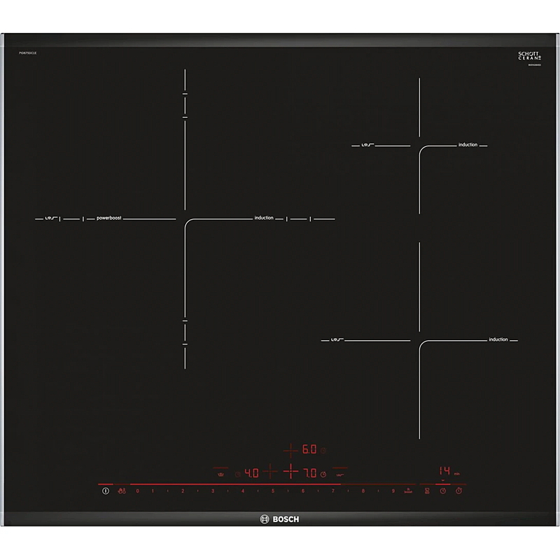 Bếp từ 3 vùng nấu âm Bosch HMH.PID675DC1E 7400W