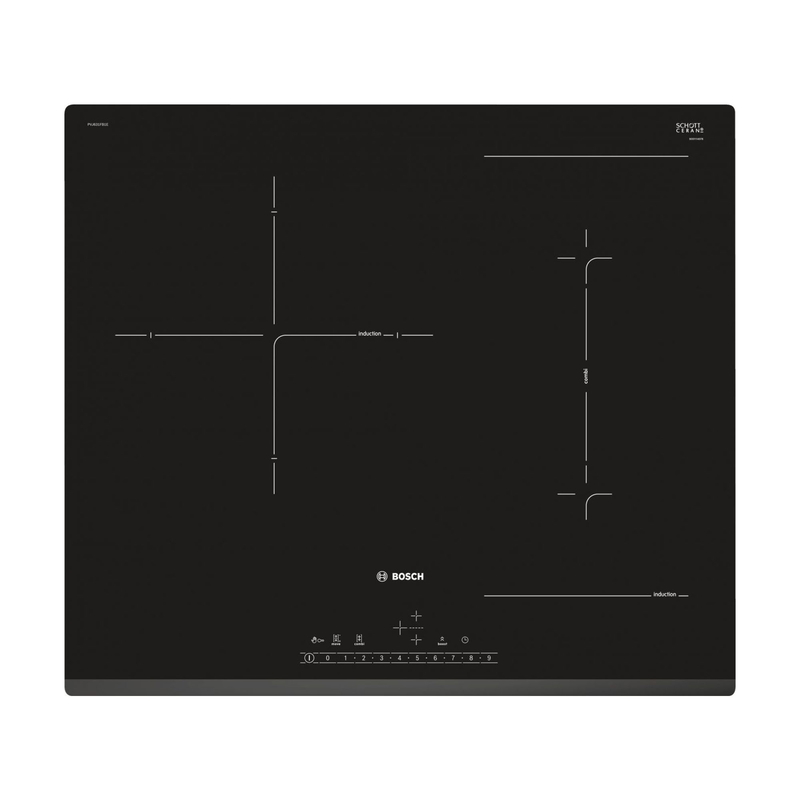 Bếp từ 3 vùng nấu âm Bosch PVJ611FB5E 7400W
