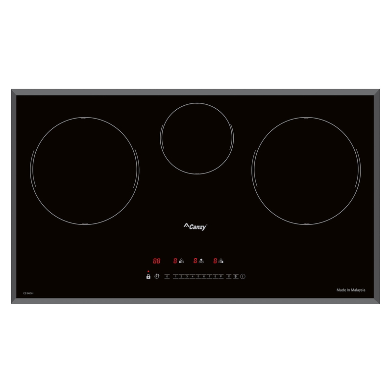 Bếp từ 3 vùng nấu âm Canzy CZ-86GH 6600W
