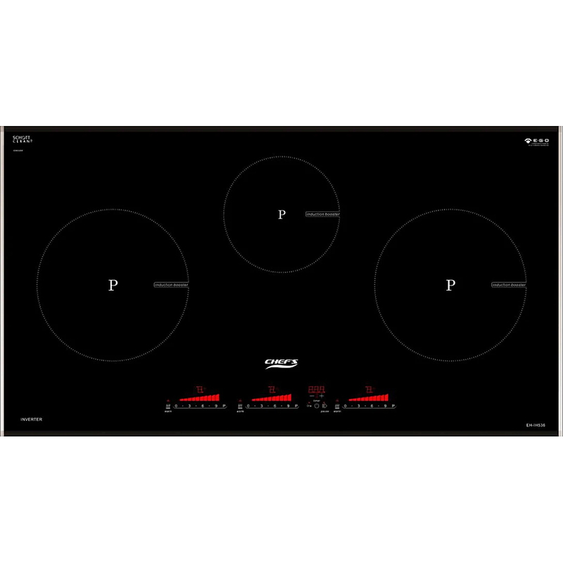 Bếp từ 3 vùng nấu âm Chefs EH-IH536 6800W