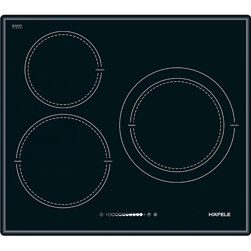 Bếp từ 3 vùng nấu âm Hafele HC-I603B 536.01.601 6700W