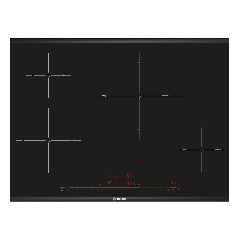 Bếp từ 4 vùng nấu âm Bosch PIE875DC1E 7400W