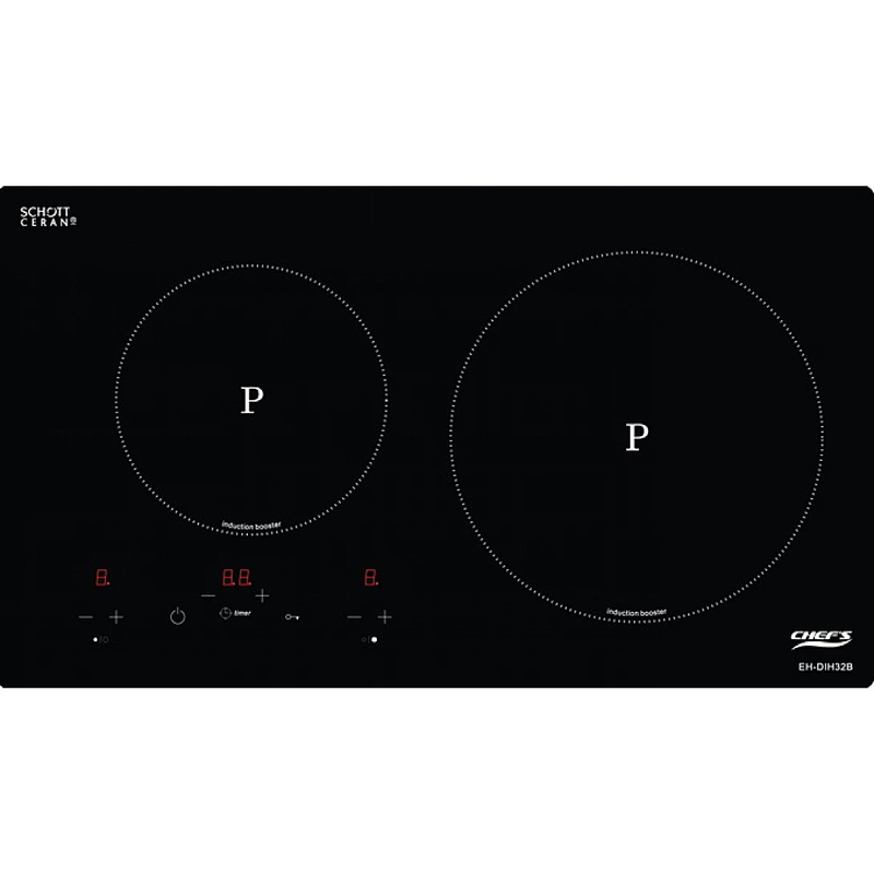 Bếp từ đôi âm Chefs EH-DIH32B 3400W