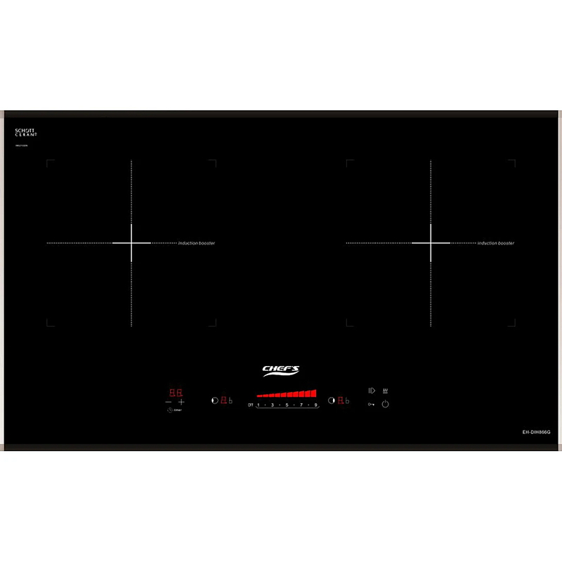 Bếp từ đôi âm Chefs EH-DIH866G 3600W