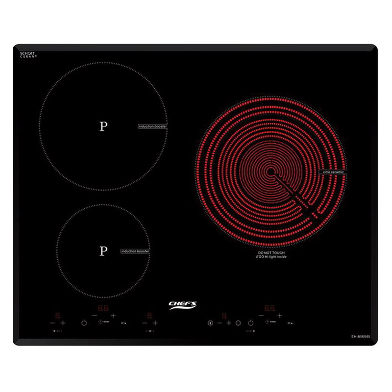 Bếp từ hồng ngoại 3 vùng nấu âm Chefs EH-MIX545 5500W