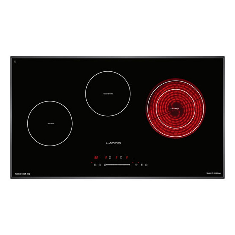 Bếp từ hồng ngoại 3 vùng nấu âm Latino IH-882 Plus 5700W