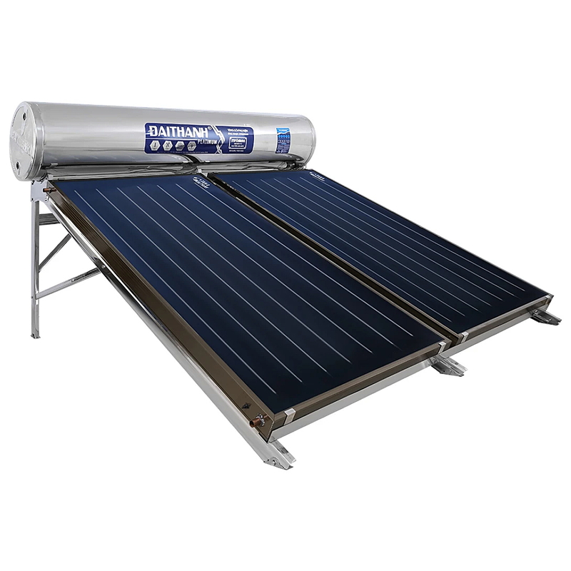 Máy nước nóng năng lượng mặt trời Đại Thành 300 lít Platinum tấm phẳng