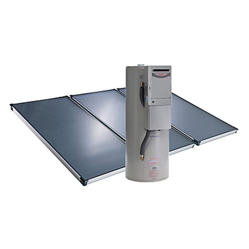 Máy nước nóng năng lượng mặt trời Rheem 410 lít 511410/3LCS Premier Loline tấm phẳng tách rời