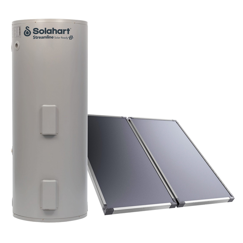 Máy nước nóng năng lượng mặt trời Solahart 300 lít Streamline tấm phẳng tách rời
