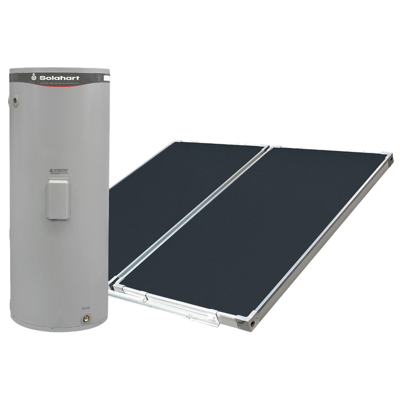 Máy nước nóng năng lượng mặt trời Solahart 300 lít Streamline 322MLV phẳng tách rời