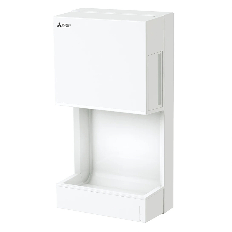 Máy sấy tay Mitsubishi JT-MC205JS-W-NE mini màu trắng
