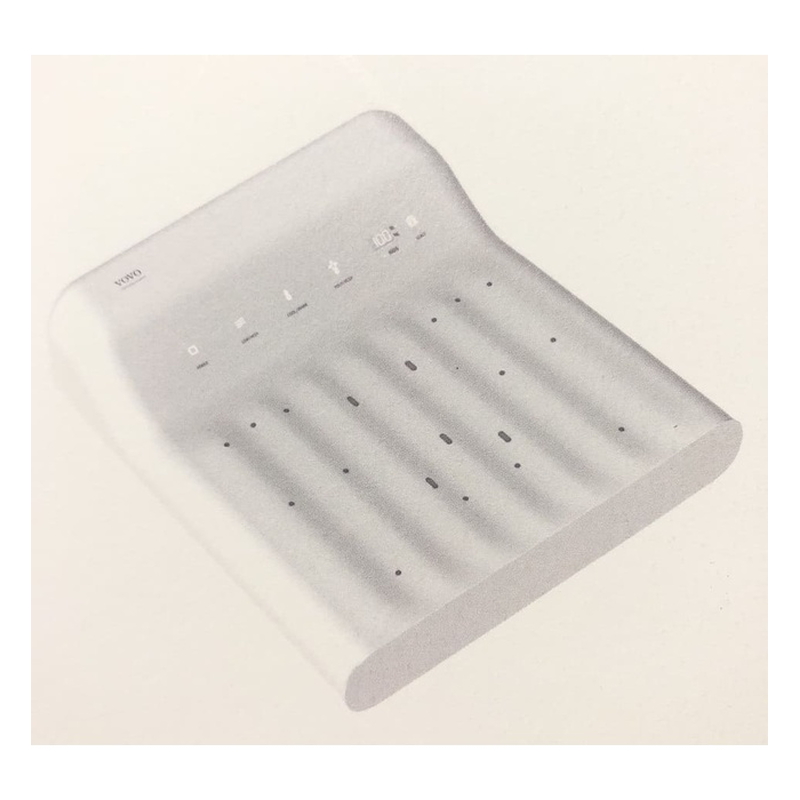 Máy sấy toàn thân Vovo Hàn Quốc màu trắng BD-8700W