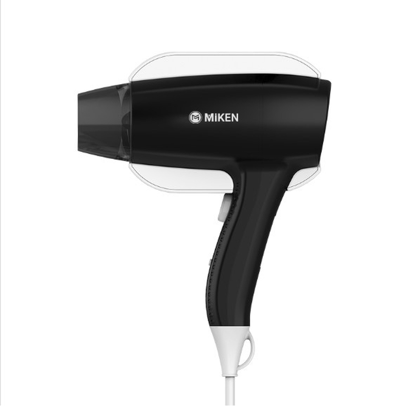 Máy sấy tóc Miken treo tường màu đen MKT-90297BL