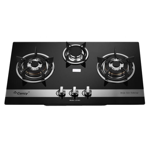 Bếp ga 3 vùng nấu âm Canzy CZ 863