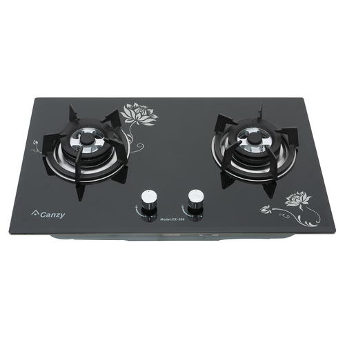 Bếp ga đôi âm Canzy CZ 268 Hoa