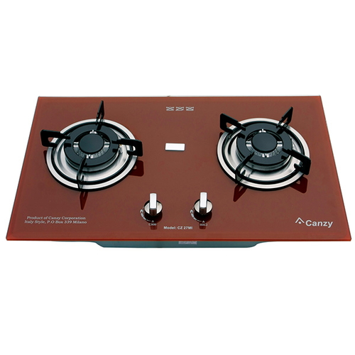 Bếp ga đôi âm Canzy CZ 27MI màu đỏ
