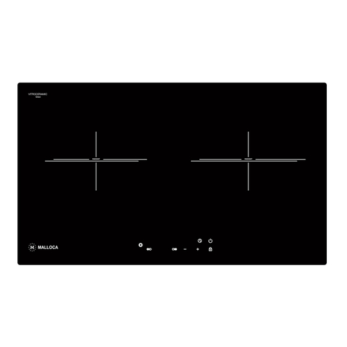 Bếp hồng ngoại đôi âm Malloca MH-732 ER 4000W