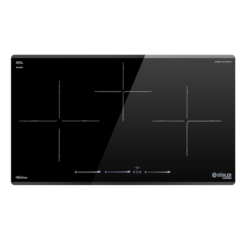 Bếp từ 3 vùng nấu âm Dusler DLE 795LX 6000W