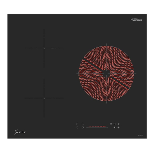 Bếp từ hồng ngoại 3 vùng nấu âm Sevilla SV-637IC 5900W