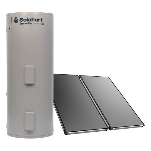 Máy nước nóng năng lượng mặt trời Solahart 300 lít Streamline 322RCS07X tấm phẳng tách rời