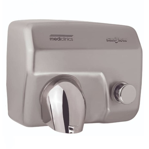 Máy sấy tay Mediclinics E88CS siêu tốc Saniflow có nút nhấn