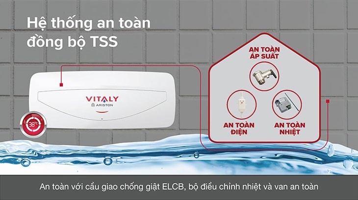 Vì sao máy nước nóng gián tiếp được đánh giá an toàn?