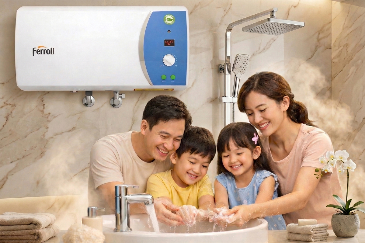 Máy nước nóng gián tiếp có an toàn không? tận hưởng máy nước nóng